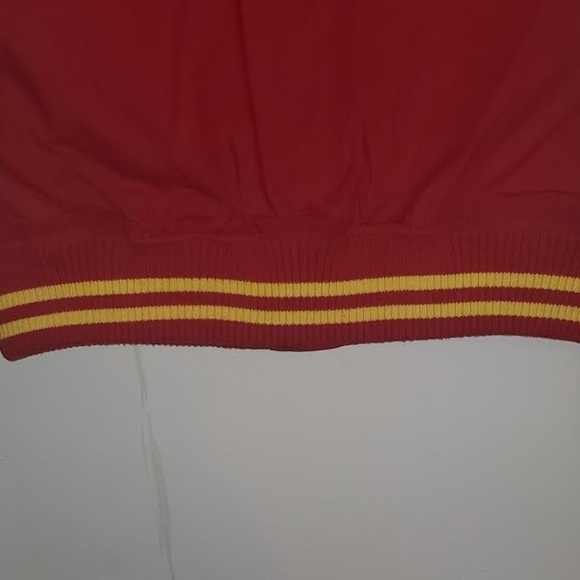 Vintage Men's Red USA Rugby Twill Varsity Jacket (RN# 119921) - Picture 12 of 16
